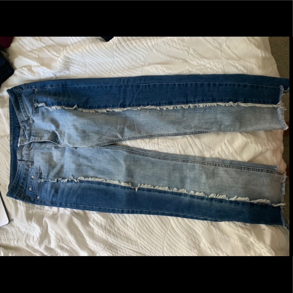 Hayden Two-Tone Jeans